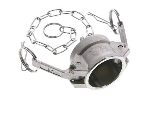 Tapón de acoplamiento de acero inoxidable Camlock DN 32 (1 1/4'') Tipo DC MIL-C-27487