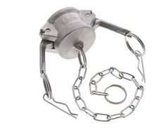 Tapón de acoplamiento de acero inoxidable Camlock DN 32 (1 1/4'') Tipo DC MIL-C-27487