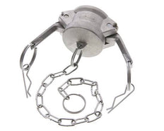 Tapón de acoplamiento de acero inoxidable Camlock DN 32 (1 1/4'') Tipo DC MIL-C-27487