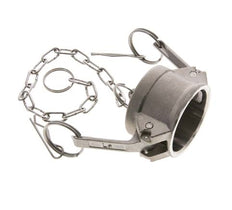 Tapón de acoplamiento de acero inoxidable Camlock DN 40 (1 1/2'') Tipo DC MIL-C-27487