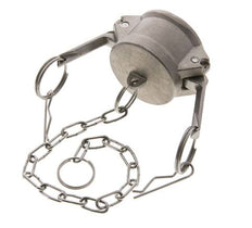 Tapón de acoplamiento de acero inoxidable Camlock DN 40 (1 1/2'') Tipo DC MIL-C-27487