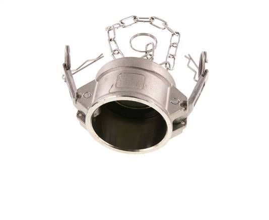 Tapón de acoplamiento de acero inoxidable Camlock DN 50 (2'') Tipo DC MIL-C-27487
