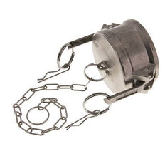Tapón de acoplamiento de acero inoxidable Camlock DN 60 (2 1/2'') Tipo DC MIL-C-27487