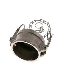 Tapón de acoplamiento de acero inoxidable Camlock DN 60 (2 1/2'') Tipo DC MIL-C-27487