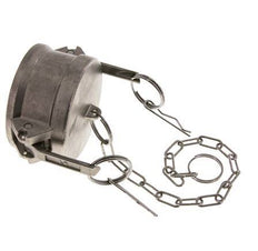Tapón de acoplamiento de acero inoxidable Camlock DN 60 (2 1/2'') Tipo DC MIL-C-27487