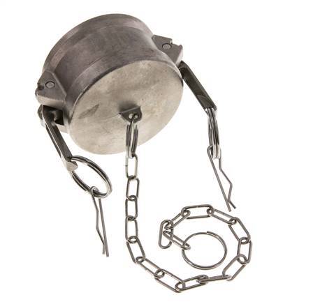 Tapón de acoplamiento de acero inoxidable Camlock DN 60 (2 1/2'') Tipo DC MIL-C-27487