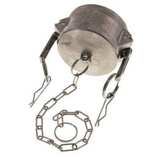 Tapón de acoplamiento de acero inoxidable Camlock DN 60 (2 1/2'') Tipo DC MIL-C-27487
