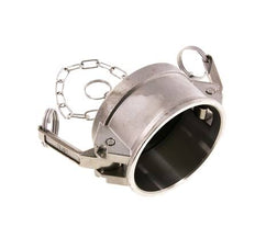 Tapón de acoplamiento de acero inoxidable Camlock DN 75 (3'') Tipo DC MIL-C-27487