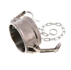 Tapón de acoplamiento de acero inoxidable Camlock DN 75 (3'') Tipo DC MIL-C-27487