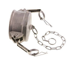 Tapón de acoplamiento de acero inoxidable Camlock DN 75 (3'') Tipo DC MIL-C-27487