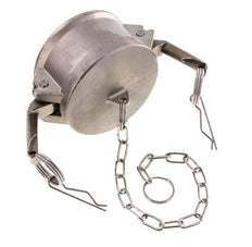 Tapón de acoplamiento de acero inoxidable Camlock DN 75 (3'') Tipo DC MIL-C-27487