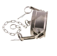 Tapón de acoplamiento de acero inoxidable Camlock DN 75 (3'') Tipo DC MIL-C-27487