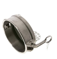 Tapón de acoplamiento de acero inoxidable Camlock DN 120 (5'') Tipo DC MIL-C-27487