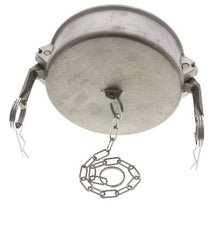 Tapón de acoplamiento de acero inoxidable Camlock DN 120 (5'') Tipo DC MIL-C-27487