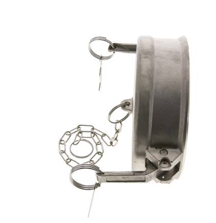 Tapón de acoplamiento de acero inoxidable Camlock DN 120 (5'') Tipo DC MIL-C-27487