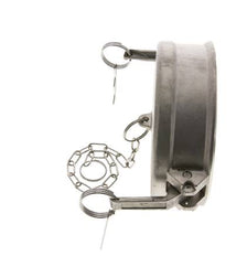 Tapón de acoplamiento de acero inoxidable Camlock DN 120 (5'') Tipo DC MIL-C-27487