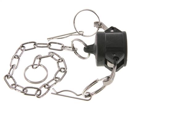 Tapón de acoplamiento de polipropileno Camlock DN 20 (3/4'') Tipo DC MIL-C-27487