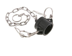 Tapón de acoplamiento de polipropileno Camlock DN 20 (3/4'') Tipo DC MIL-C-27487