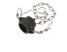 Tapón de acoplamiento de polipropileno Camlock DN 20 (3/4'') Tipo DC MIL-C-27487
