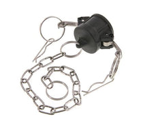 Tapón de acoplamiento de polipropileno Camlock DN 20 (3/4'') Tipo DC MIL-C-27487