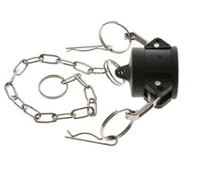 Tapón de acoplamiento de polipropileno Camlock DN 25 (1'') Tipo DC MIL-C-27487