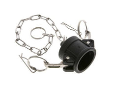 Tapón de acoplamiento de polipropileno Camlock DN 25 (1'') Tipo DC MIL-C-27487