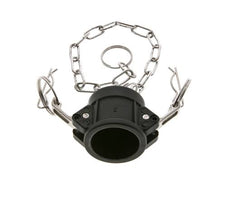 Tapón de acoplamiento de polipropileno Camlock DN 25 (1'') Tipo DC MIL-C-27487