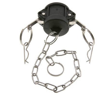 Tapón de acoplamiento de polipropileno Camlock DN 25 (1'') Tipo DC MIL-C-27487