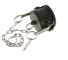 Tapón de acoplamiento de polipropileno Camlock DN 50 (2'') Tipo DC MIL-C-27487