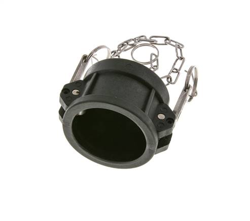 Tapón de acoplamiento de polipropileno Camlock DN 50 (2'') Tipo DC MIL-C-27487