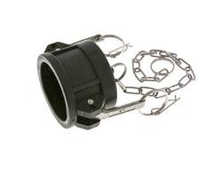 Tapón de acoplamiento de polipropileno Camlock DN 50 (2'') Tipo DC MIL-C-27487