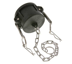 Tapón de acoplamiento de polipropileno Camlock DN 50 (2'') Tipo DC MIL-C-27487
