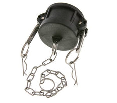 Tapón de acoplamiento de polipropileno Camlock DN 50 (2'') Tipo DC MIL-C-27487