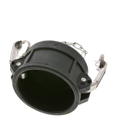 Tapón de acoplamiento de polipropileno Camlock DN 75 (3'') Tipo DC MIL-C-27487