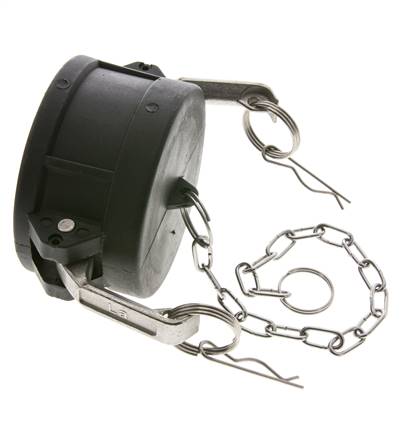 Tapón de acoplamiento de polipropileno Camlock DN 75 (3'') Tipo DC MIL-C-27487