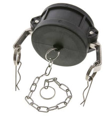 Tapón de acoplamiento de polipropileno Camlock DN 75 (3'') Tipo DC MIL-C-27487