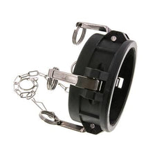 Tapón de acoplamiento de polipropileno Camlock DN 90 (4'') Tipo DC MIL-C-27487