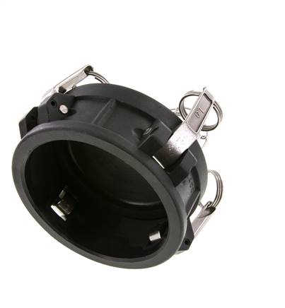 Tapón de acoplamiento de polipropileno Camlock DN 90 (4'') Tipo DC MIL-C-27487