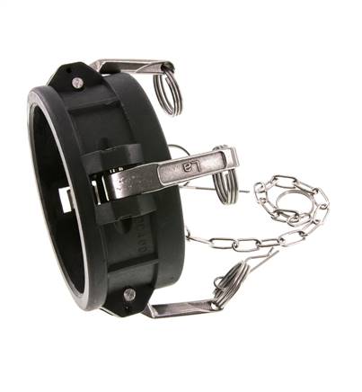 Tapón de acoplamiento de polipropileno Camlock DN 90 (4'') Tipo DC MIL-C-27487