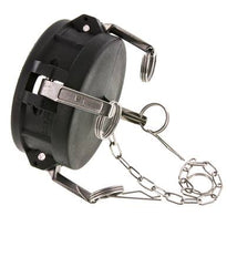 Tapón de acoplamiento de polipropileno Camlock DN 90 (4'') Tipo DC MIL-C-27487
