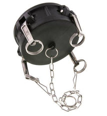 Tapón de acoplamiento de polipropileno Camlock DN 90 (4'') Tipo DC MIL-C-27487