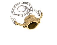 Tapa de extremo de acoplamiento de latón Camlock DN 20 (3/4'') Tipo DC MIL-C-27487