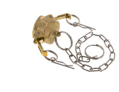 Tapa de extremo de acoplamiento de latón Camlock DN 20 (3/4'') Tipo DC MIL-C-27487