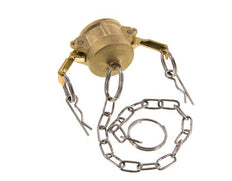 Tapa de extremo de acoplamiento de latón Camlock DN 20 (3/4'') Tipo DC MIL-C-27487