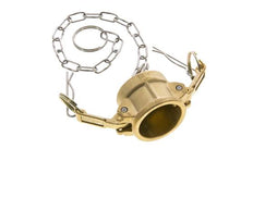 Tapa de extremo de acoplamiento de latón Camlock DN 25 (1'') Tipo DC MIL-C-27487