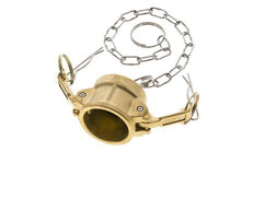 Tapa de extremo de acoplamiento de latón Camlock DN 25 (1'') Tipo DC MIL-C-27487