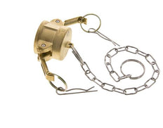 Tapa de extremo de acoplamiento de latón Camlock DN 25 (1'') Tipo DC MIL-C-27487