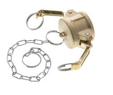 Tapa de extremo de acoplamiento de latón Camlock DN 32 (1 1/4'') Tipo DC MIL-C-27487