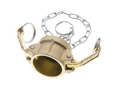 Tapa de extremo de acoplamiento de latón Camlock DN 32 (1 1/4'') Tipo DC MIL-C-27487