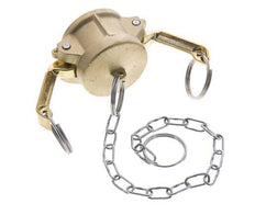 Tapa de extremo de acoplamiento de latón Camlock DN 32 (1 1/4'') Tipo DC MIL-C-27487